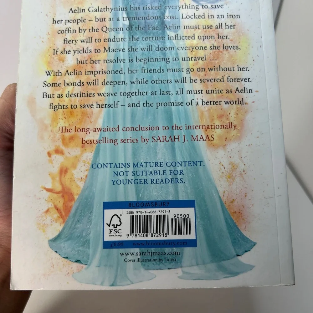 Kingdom of Ash UK by Sarah J. Maas Throne of Glass